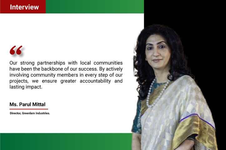 Investing in People, Building the Future: Ms. Parul Mittal on Greenlam's Impactful CSR Work